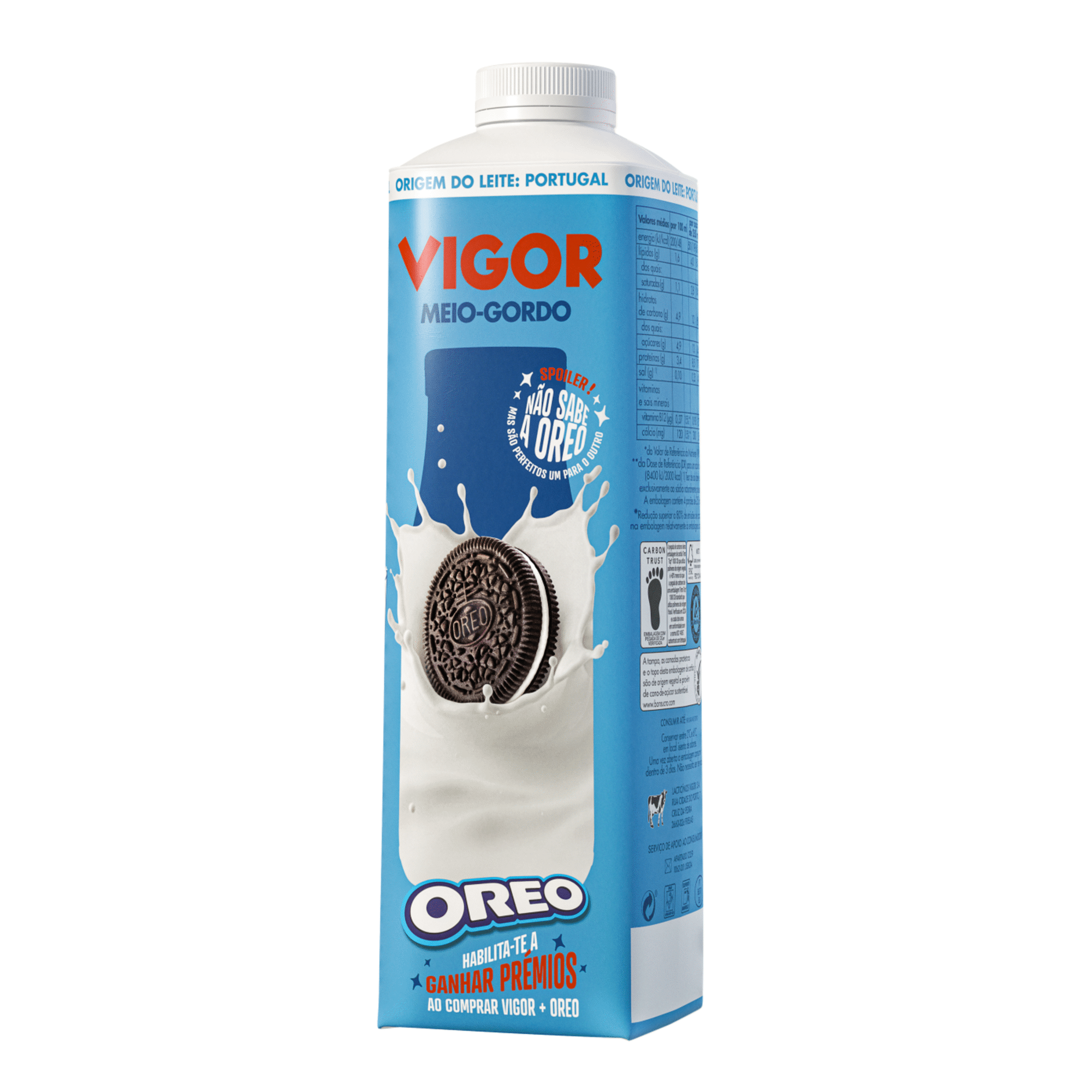 Leite Meio Gordo Fresco Vigor