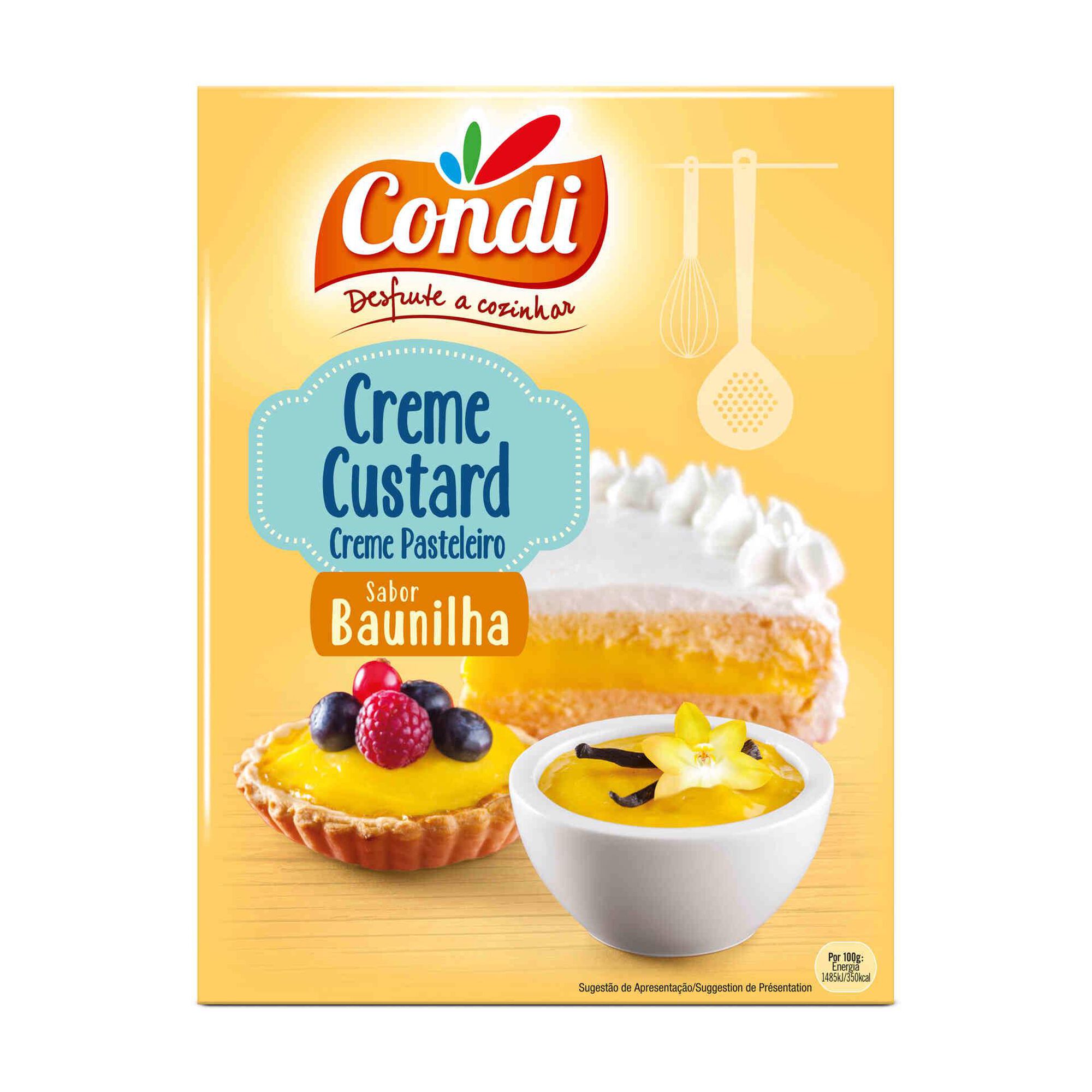 Farinha para Creme Custard Baunilha