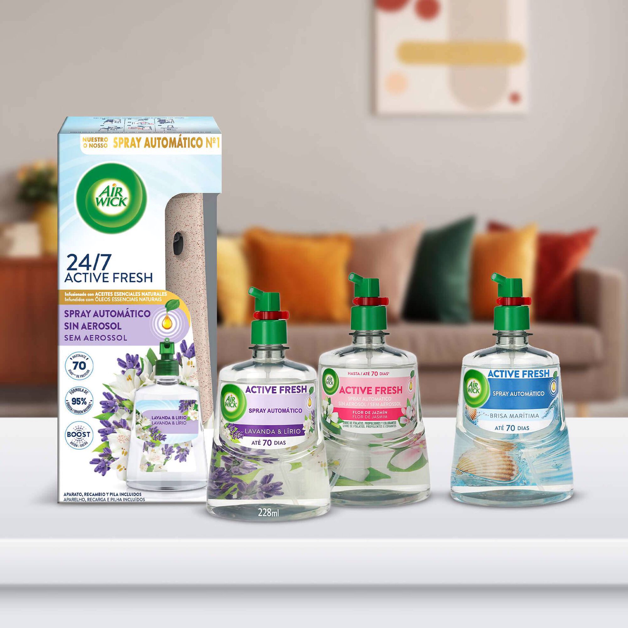 Pack Ambientador Active Fresh