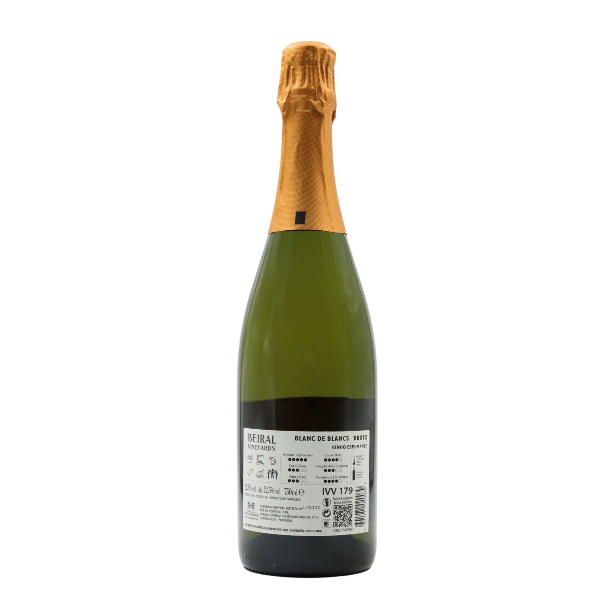 Beiral Vineyards Blanc De Blancs Espumante Bairrada Bruto