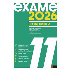 Exame 2026 - Economia A - 11&ordm; Ano