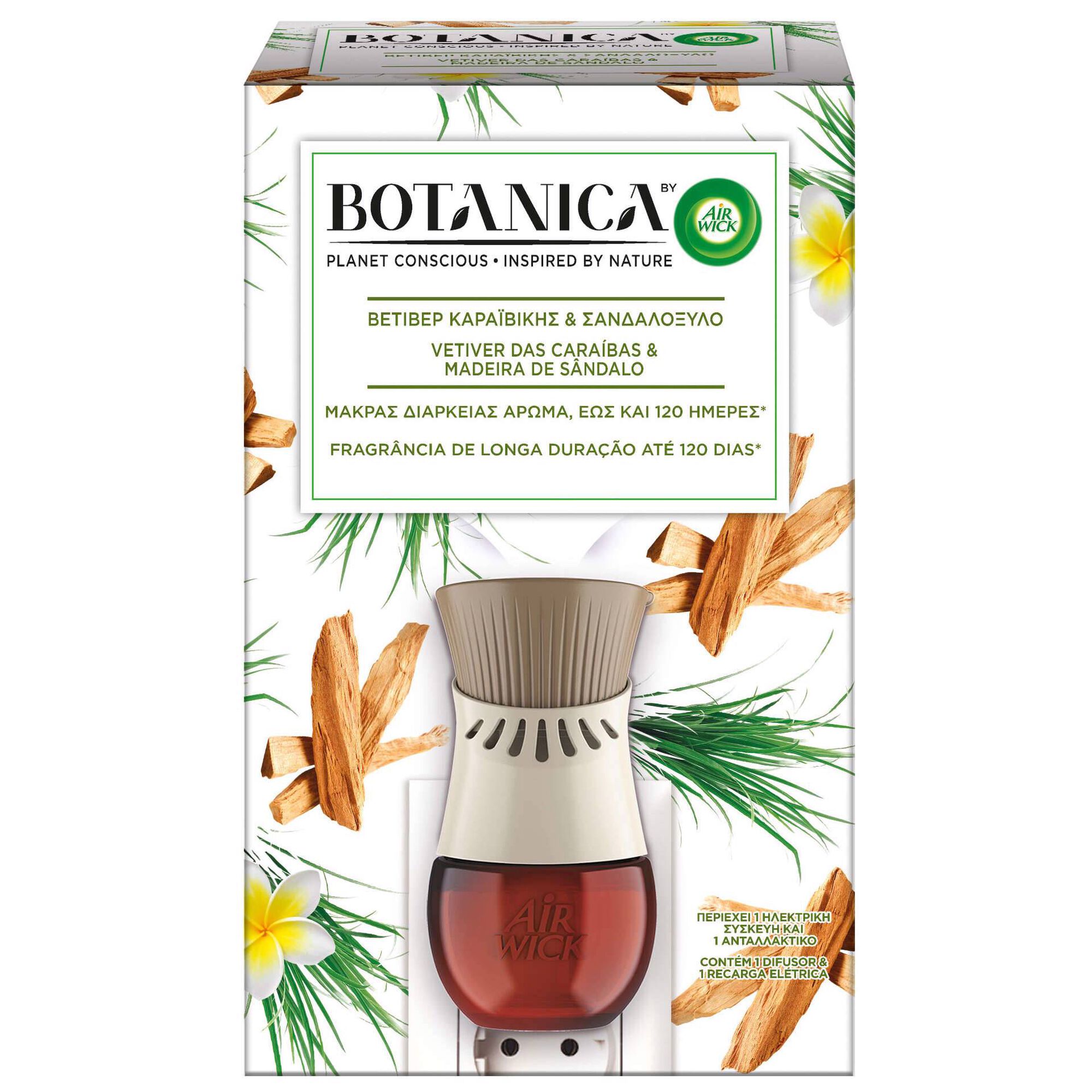 Ambientador Elétrico Botânica Vetiver Caraíbas e Madeira Sândalo, Ambientador Elétrico Botânica Vetiver Caraíbas e Madeira Sândalo, , hi-res