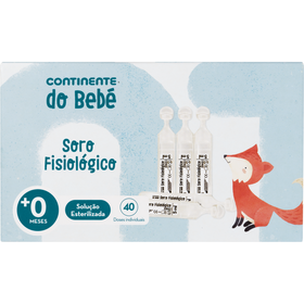 Soro Fisiol&oacute;gico Continente do Beb&eacute;