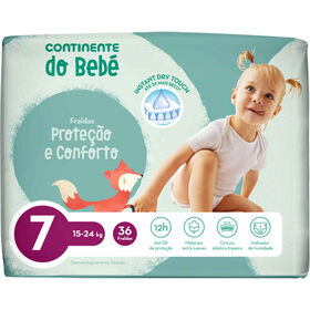 Fraldas Proteção e Conforto 15-24kg T7