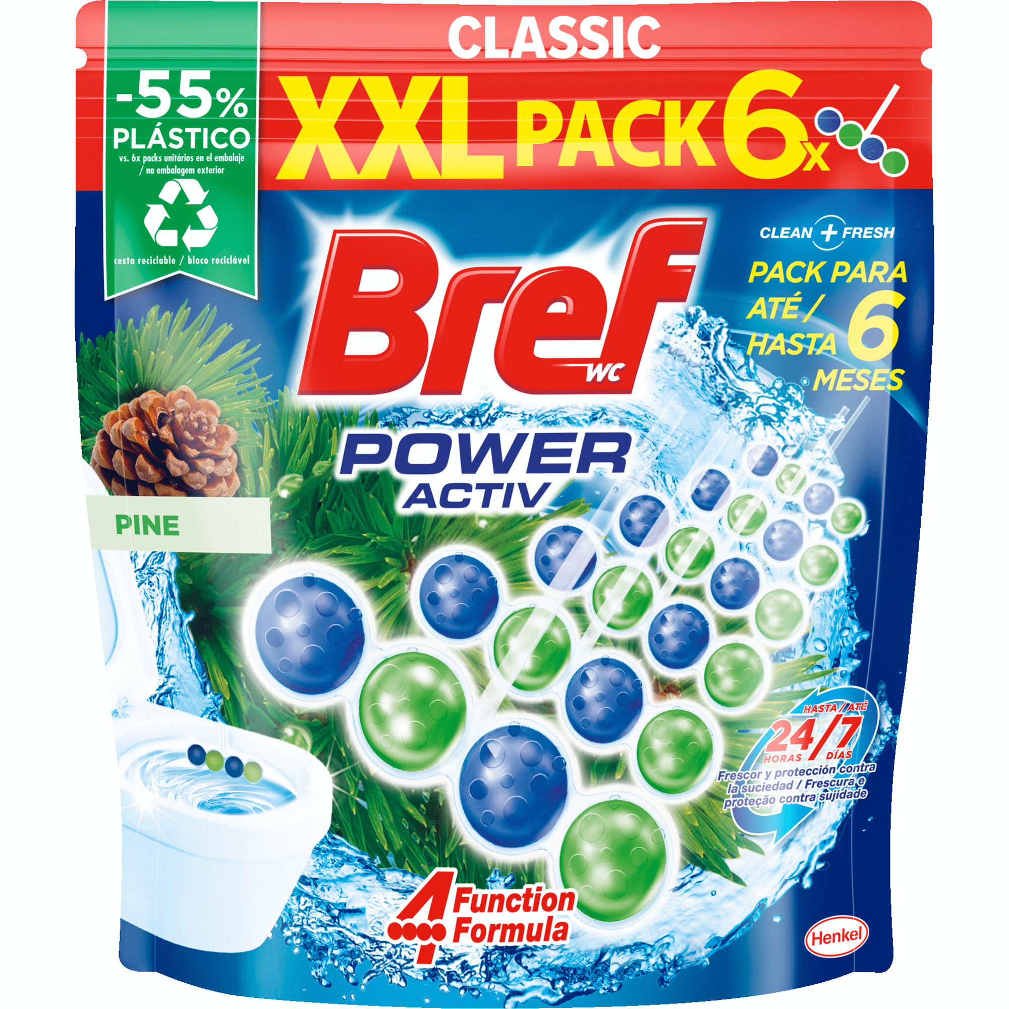 Bloco Sanit&aacute;rio Power Activ Pinho Bref