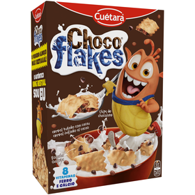 Bolachas Recheadas Choco Flakes Cu&eacute;tara