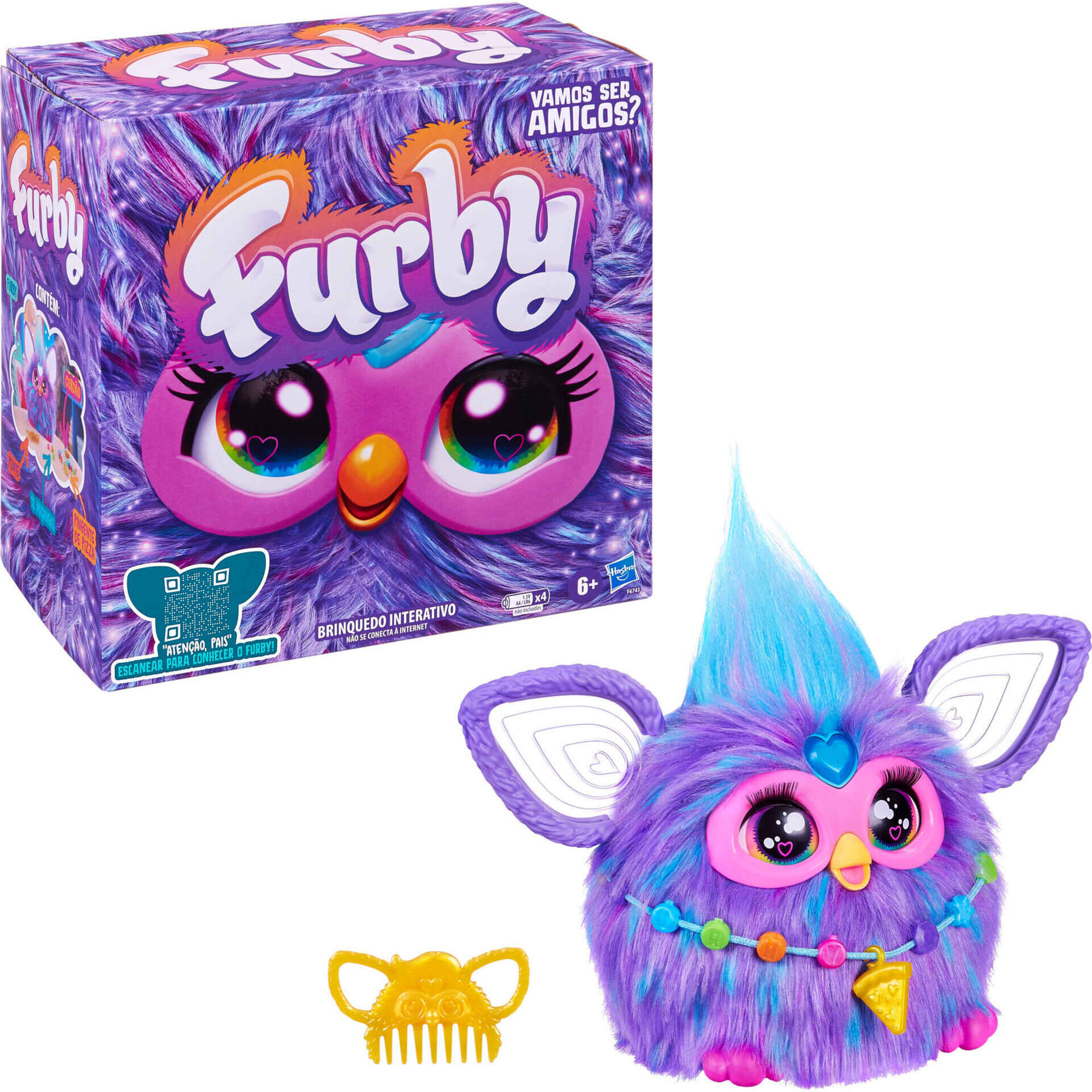 Furby - Peluche Roxo