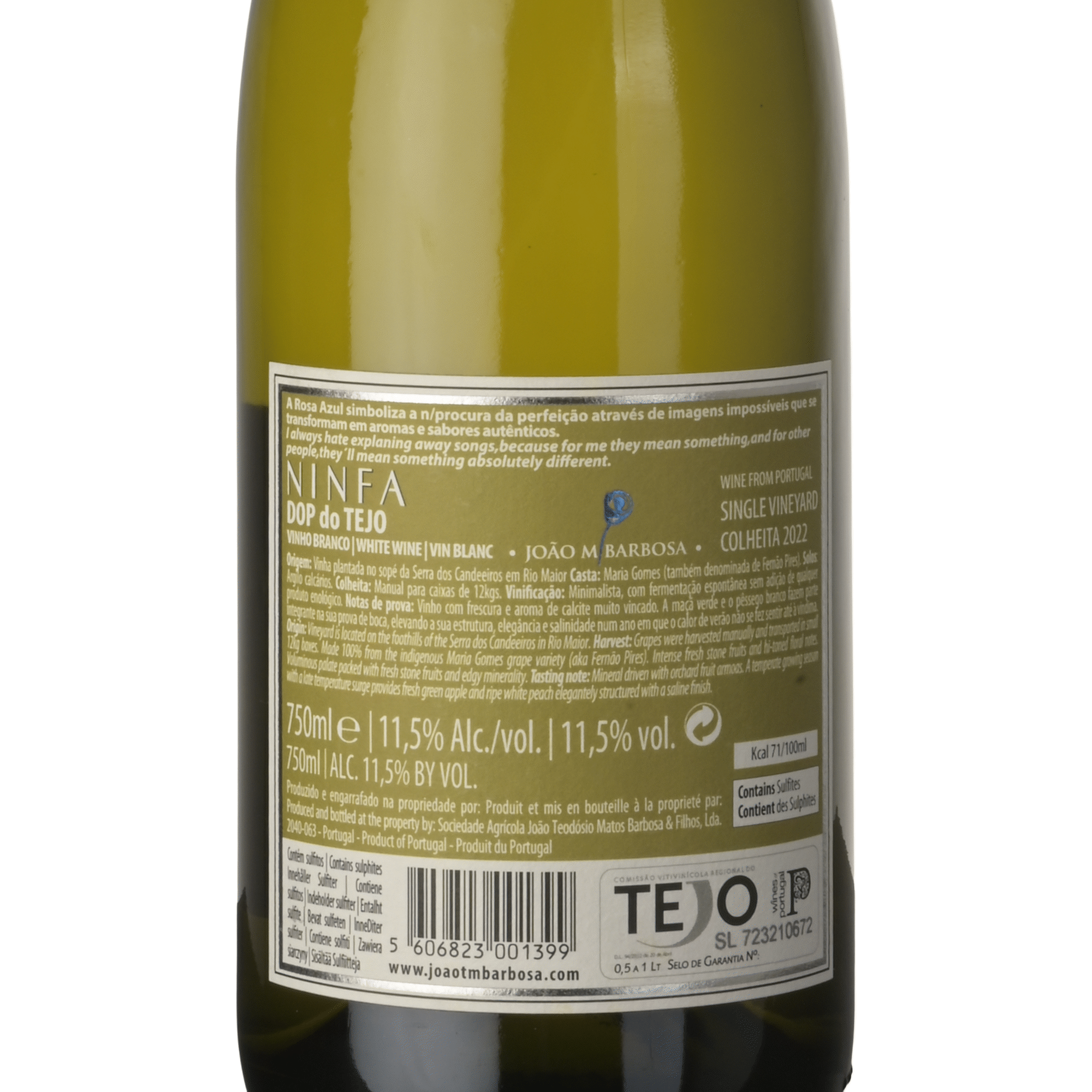 Ninfa Maria Gomes Dop Tejo Vinho Branco