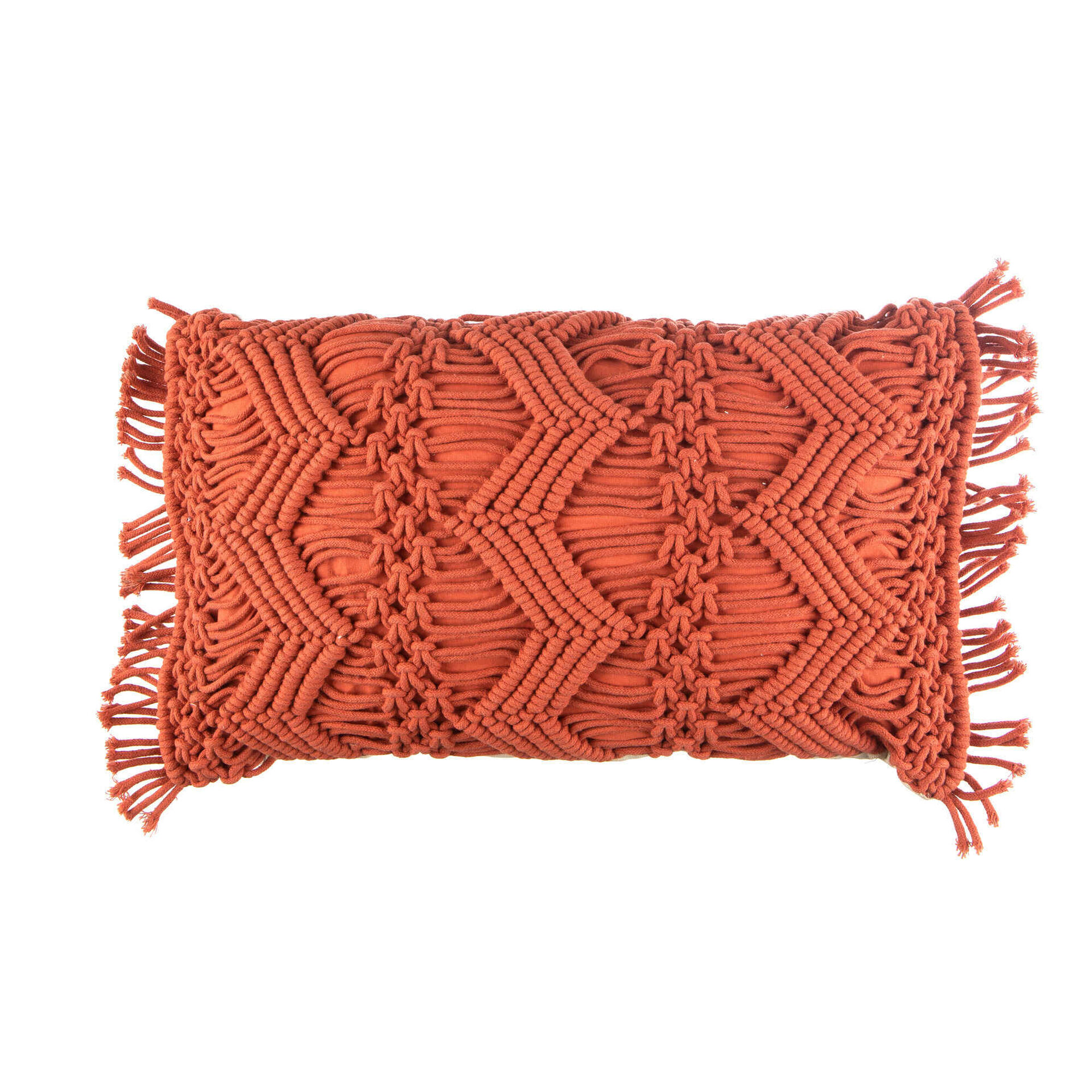 Almofada Macramé 30x50cm Losango Capri