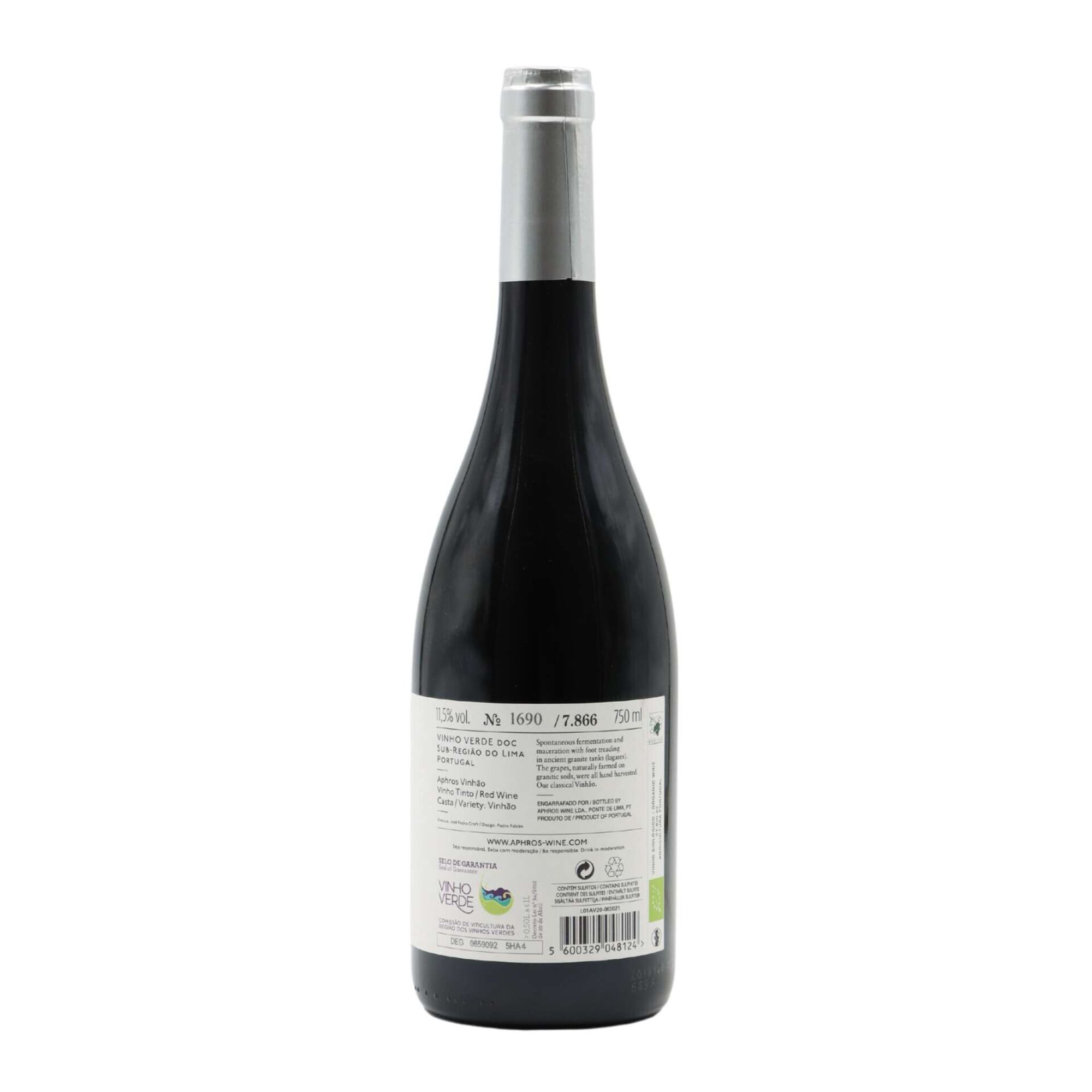 Aphros Vinh&atilde;o Vinho Verde Tinto