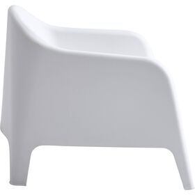 Cadeir&atilde;o Branco Cadiz Kasa