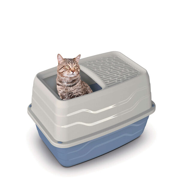 Caixa de Areia para Gato Salto com Abertura Mimau