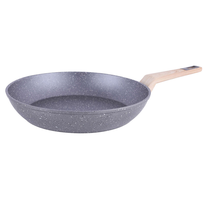 Panela Antiaderente Alumínio 22cm Wood Stone Kasa