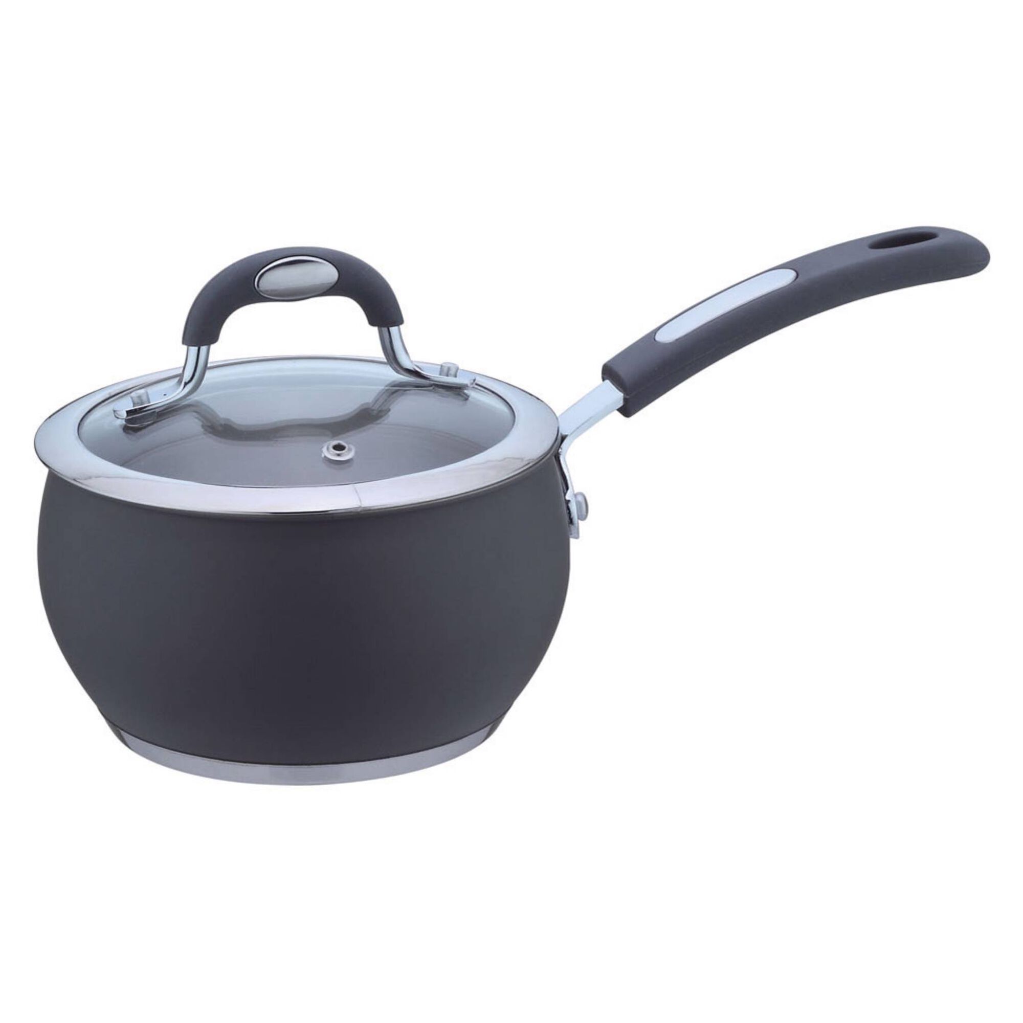 Caçarola Aço Inoxidável 16cm Tampa e Cabo Mestre