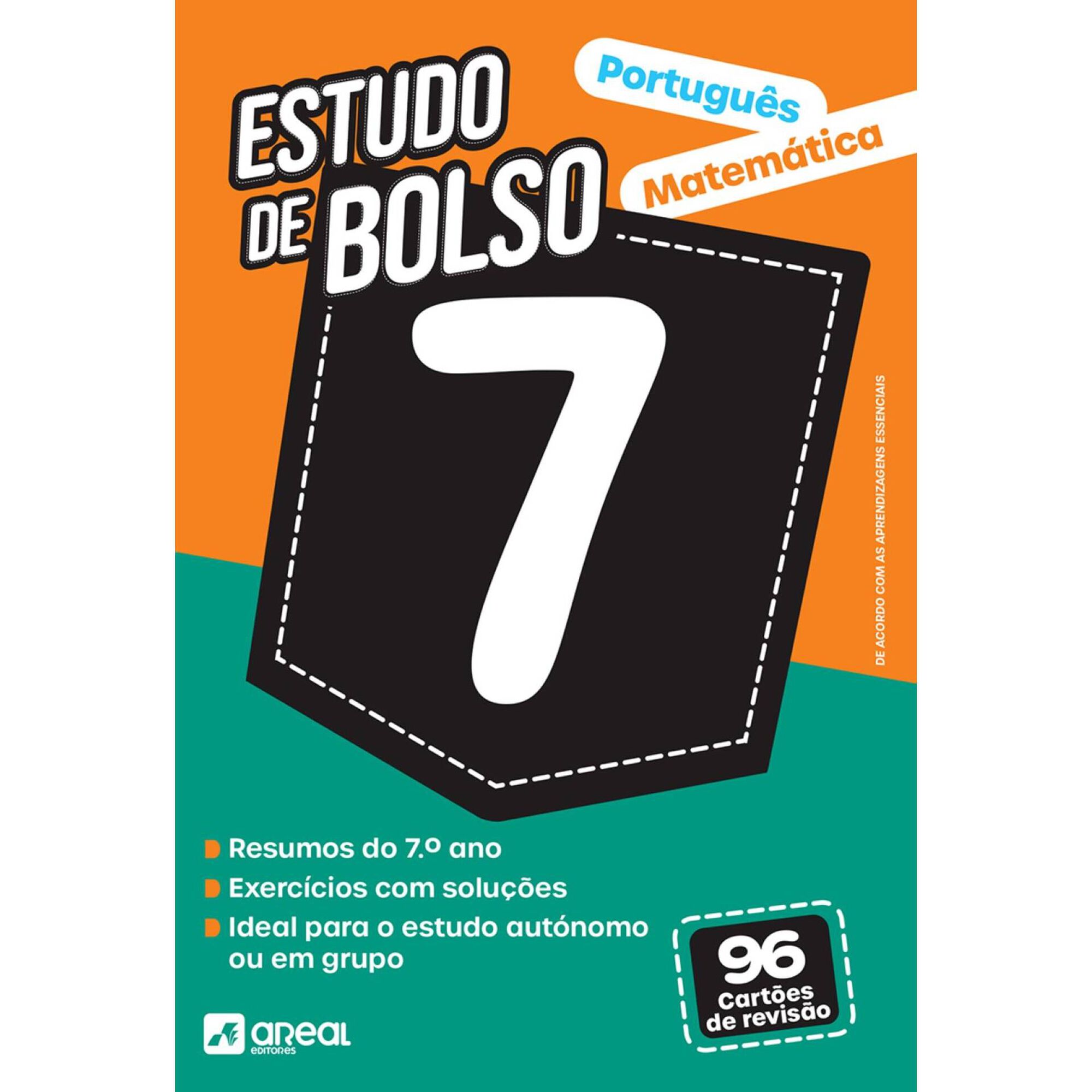 Estudo de Bolso: Portugu&ecirc;s e Matem&aacute;tica - 7.&ordm; Ano