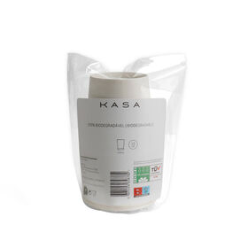 Conjunto 10 Copos Café Papel Branco 10cl