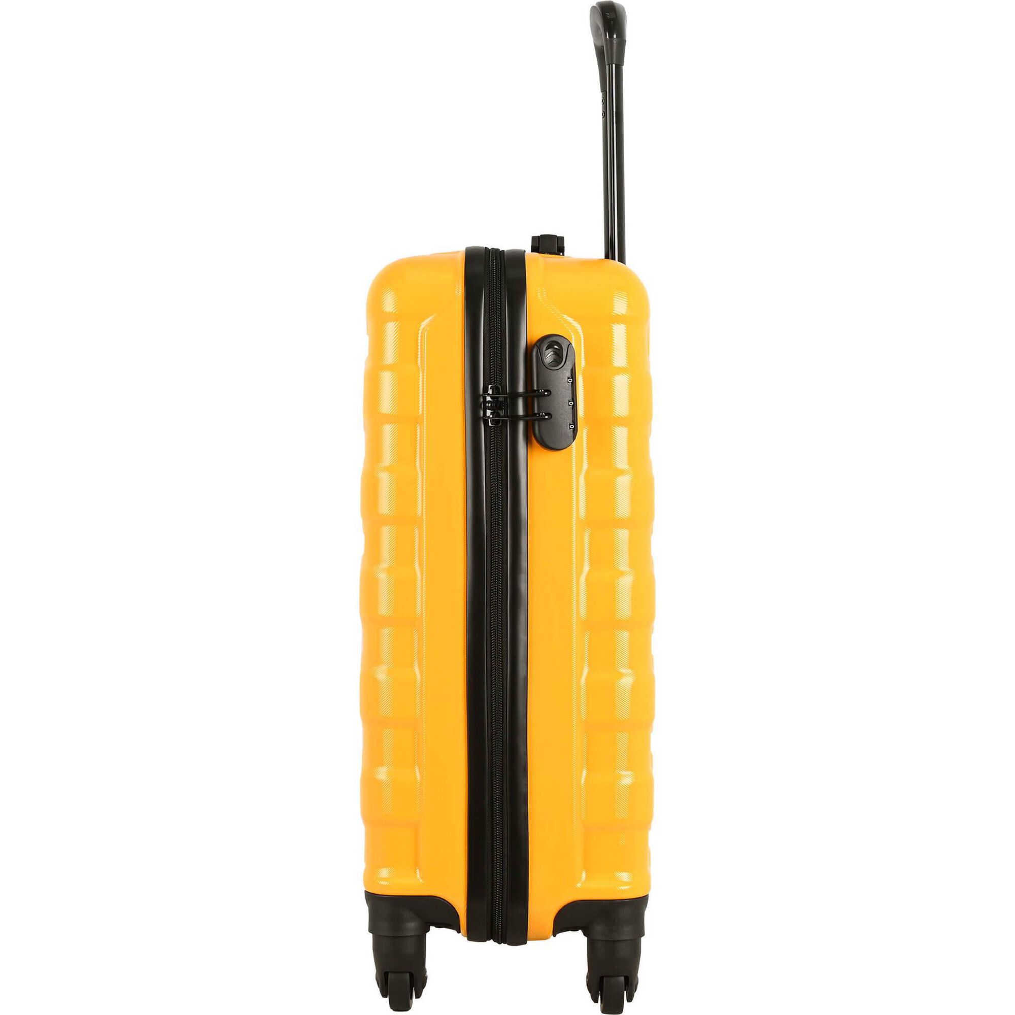 Conjunto 2 Malas Viagem Cabine Amarelo Santorini Pack It