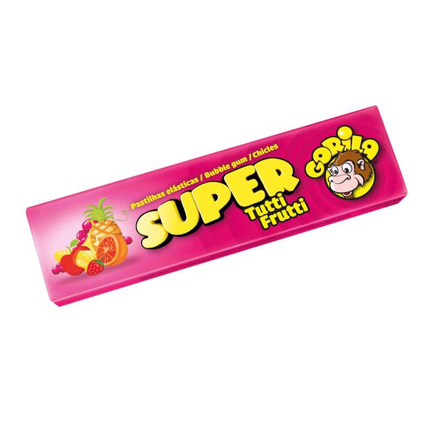 Pastilhas Elásticas de Tutti Frutti Super Gorila