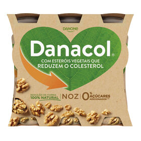 Iogurte Líquido Reduz Colesterol Noz Iogurte Líquido Reduz Colesterol Noz