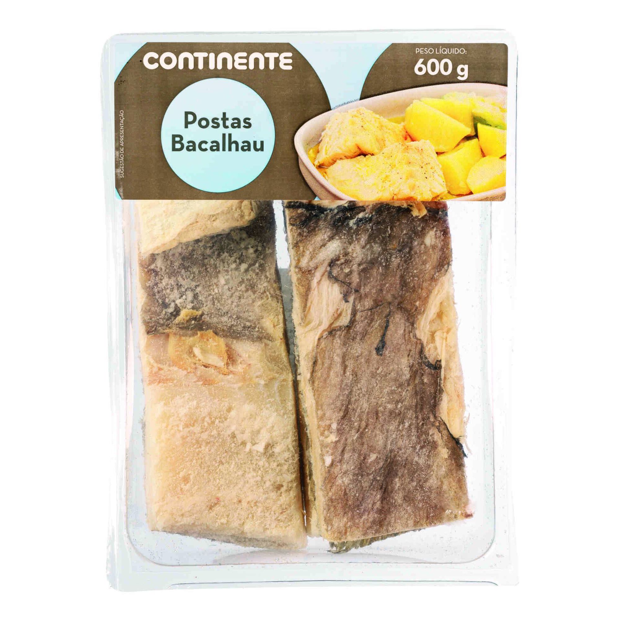Postas de Bacalhau Seco