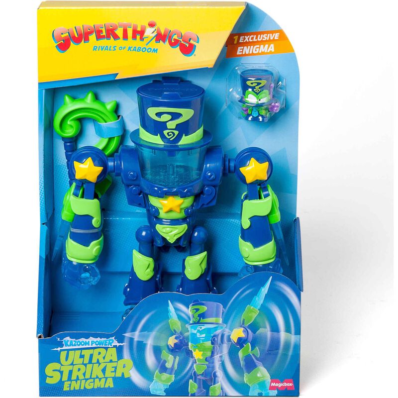 Superthings - Figura Kazoom Power Ultra Striker Enigma