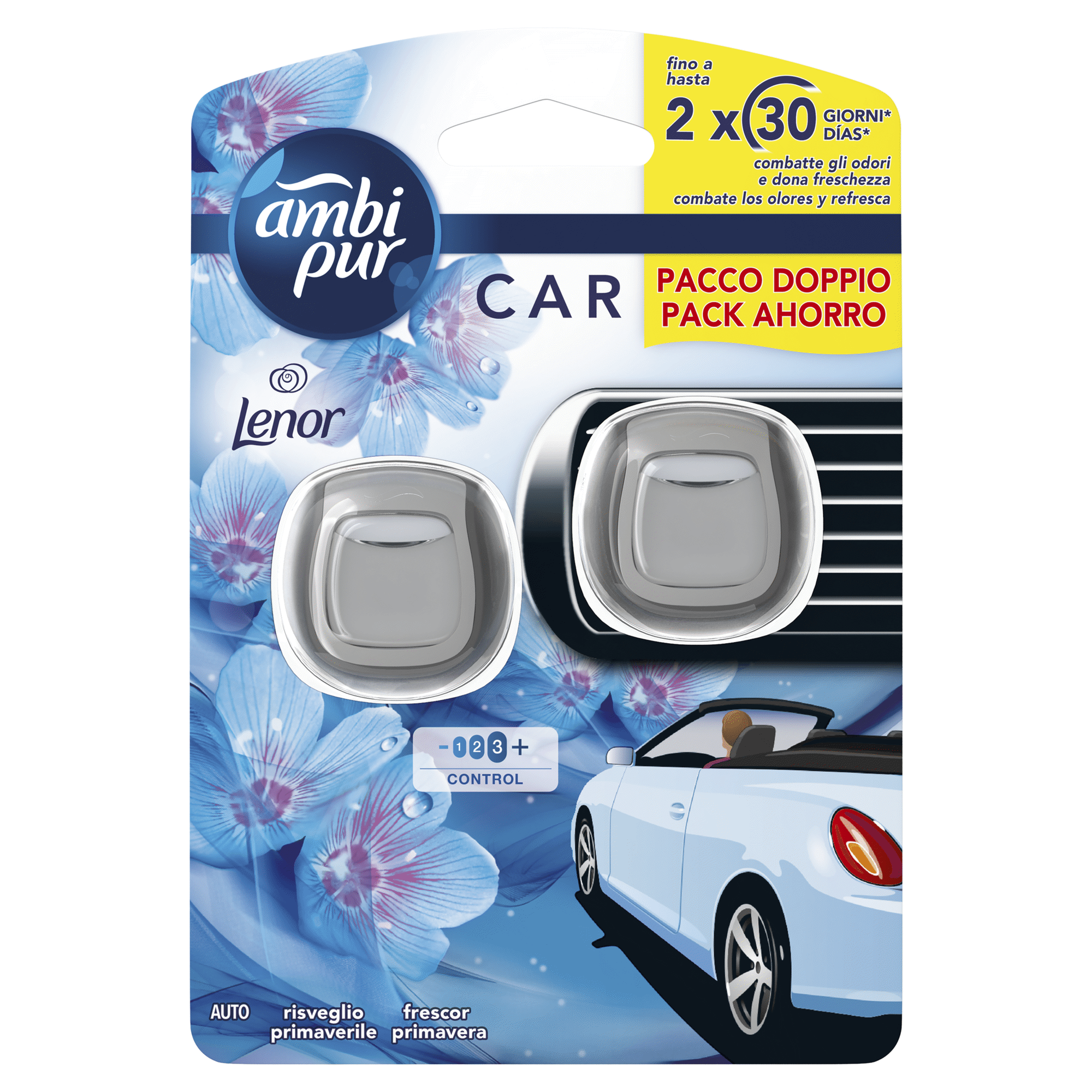 Ambientador Auto Encaixar Primavera Ambientador Auto Encaixar Primavera