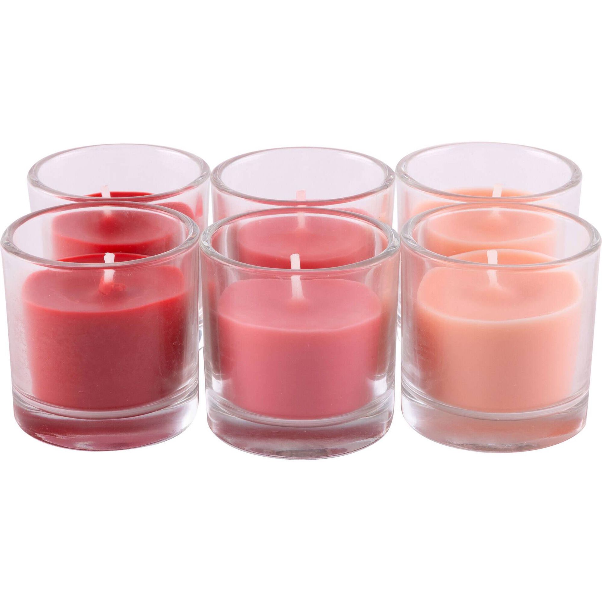 Conjunto 6 Velas em Copo Kasa