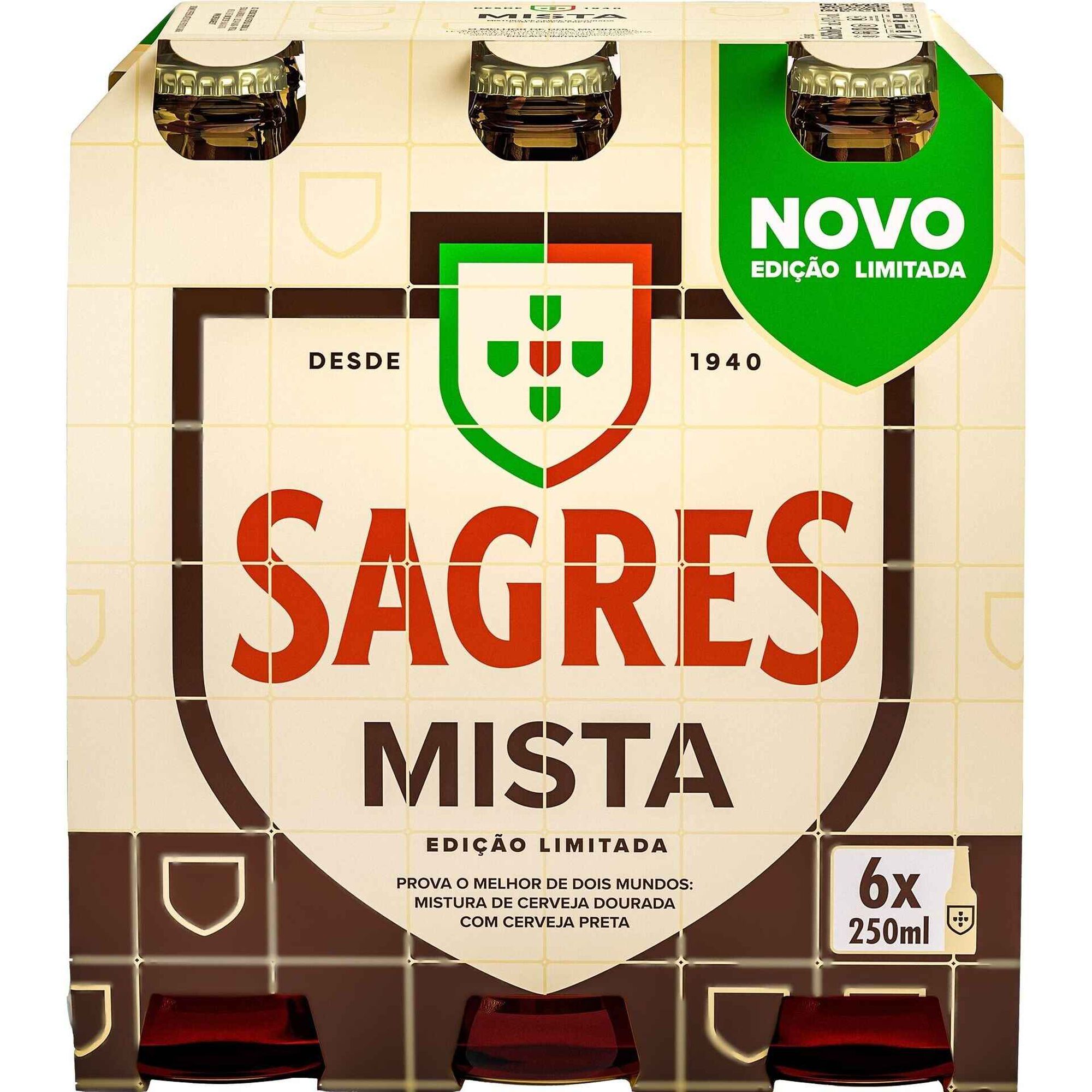 Cerveja com &Aacute;lcool Mista Sagres