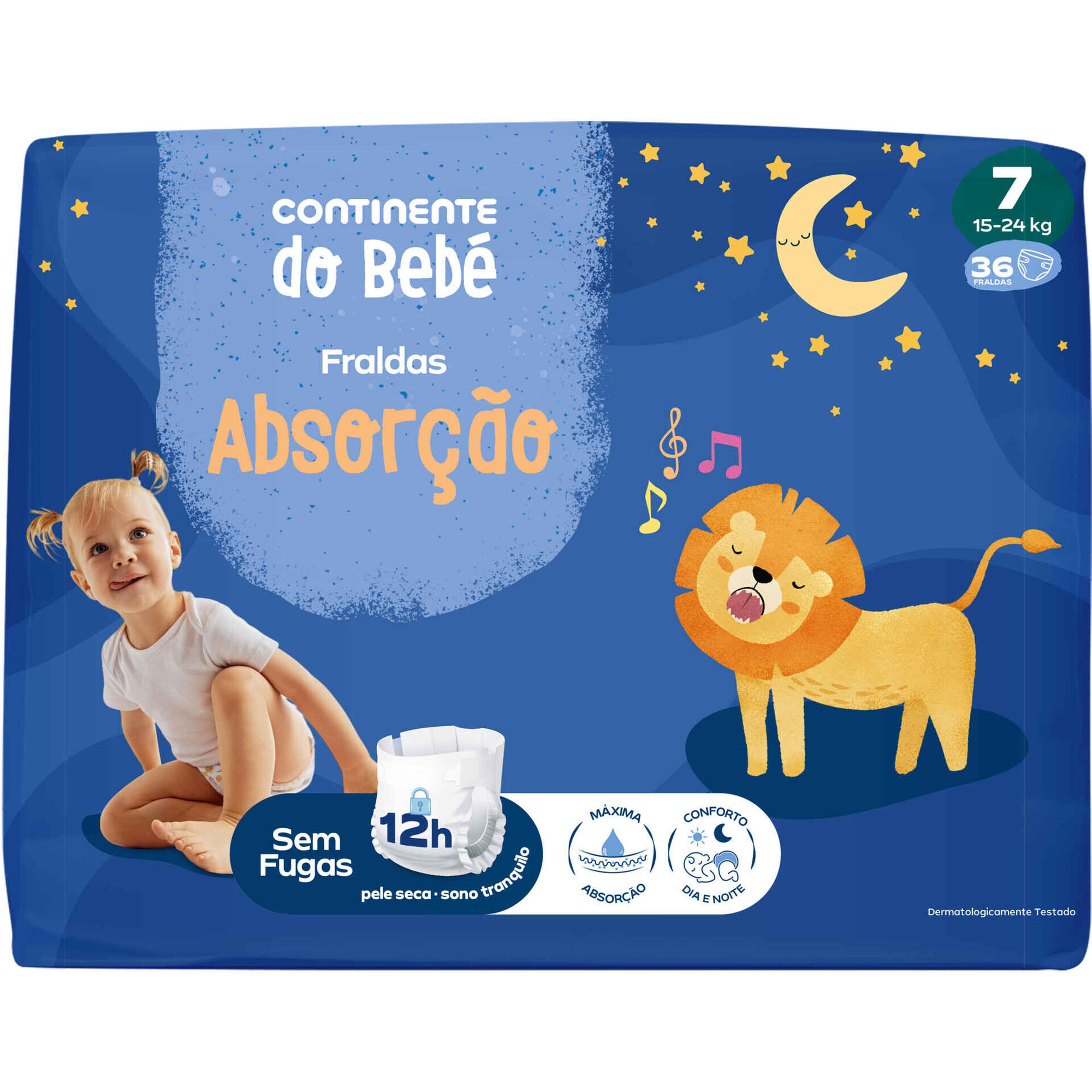 Fraldas Absorção 15-24kg T7