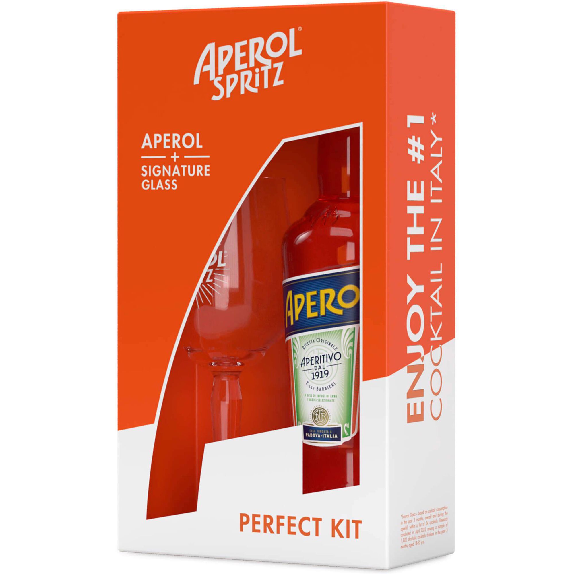 Aperitivo Aperol com Copo Aperitivo Aperol com Copo