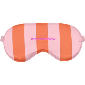 M&aacute;scara para Olhos Riscas Laranja e Rosa Marshmallow