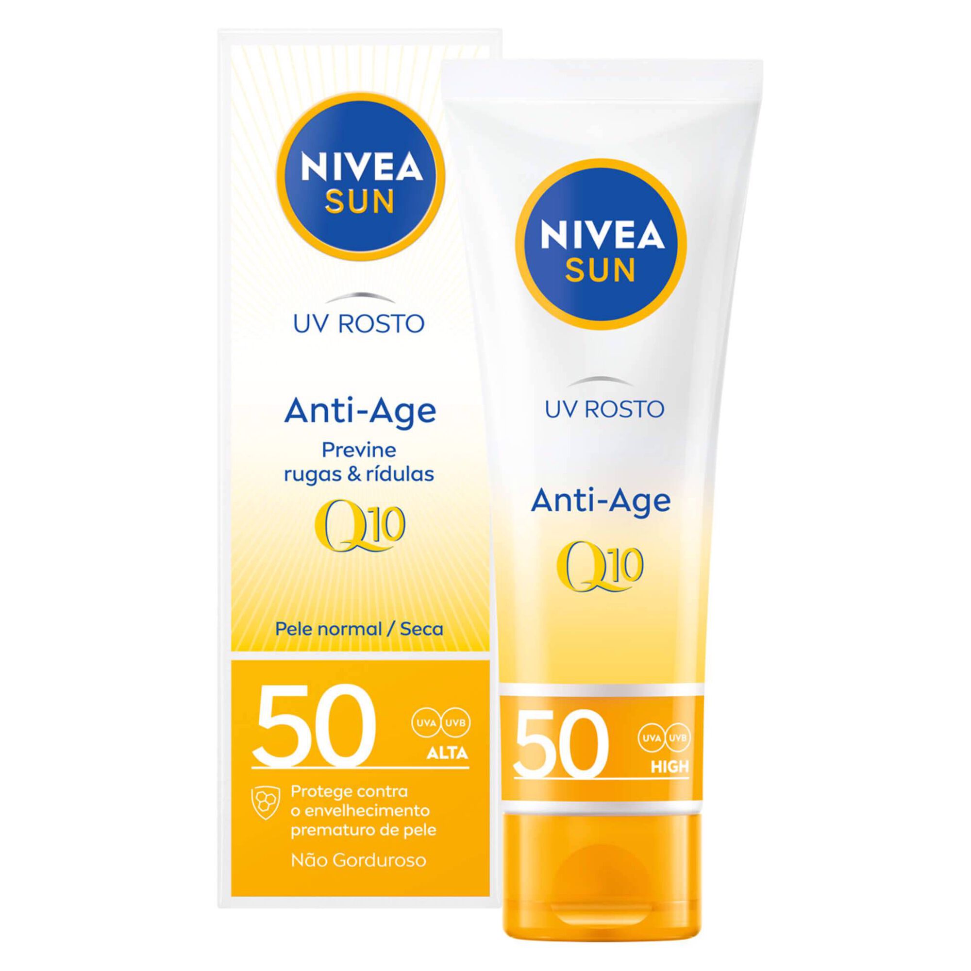 Protetor Solar Sun Rosto Anti-age & Anti-pigments FPS 50