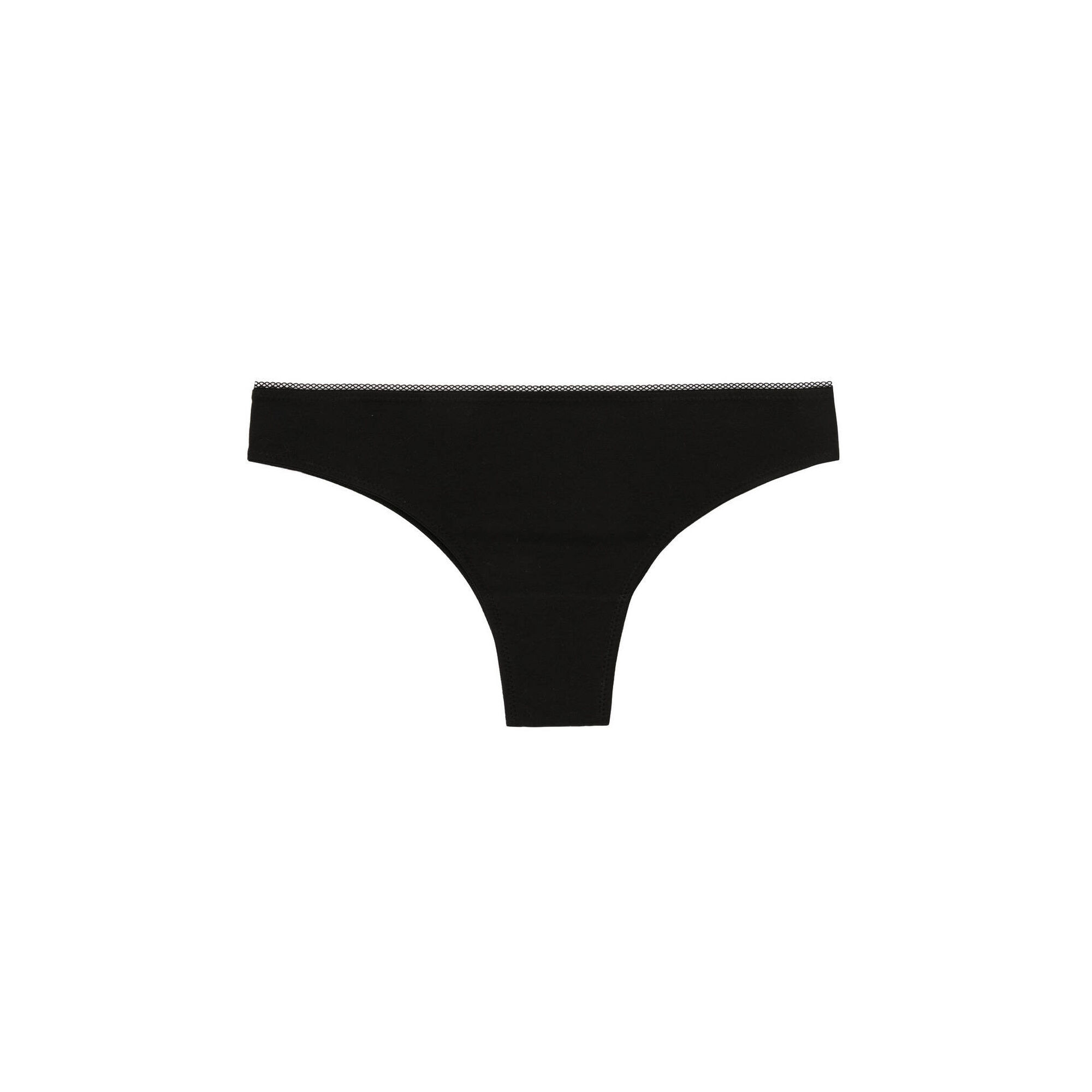 Cuecas Básicas Preto Mulher