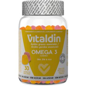 Gomas Suplemento &Oacute;mega 3 sem A&ccedil;&uacute;car Vitaldin