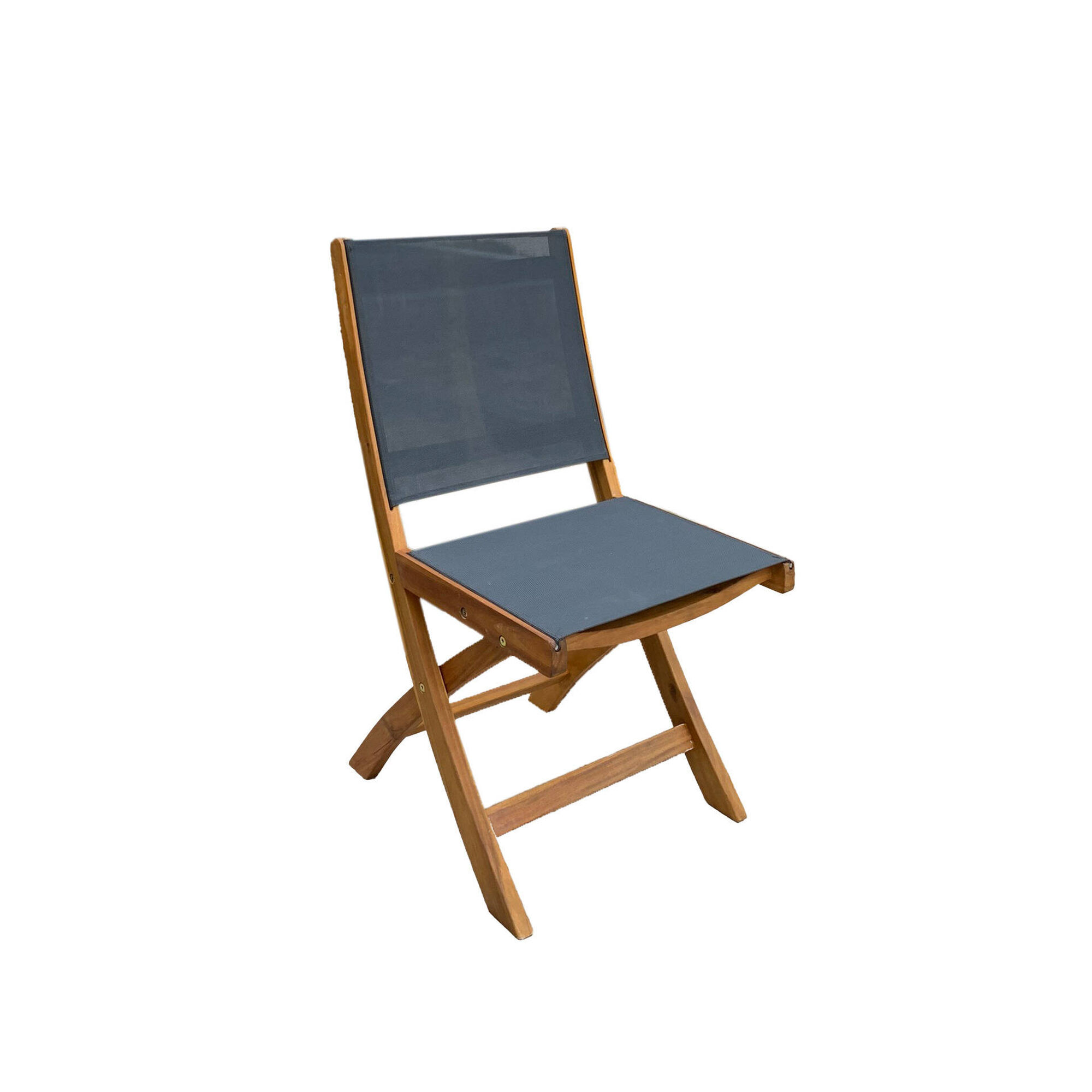 Conjunto Jardim 2 Lugares Madeira Ac&aacute;cia Kasa