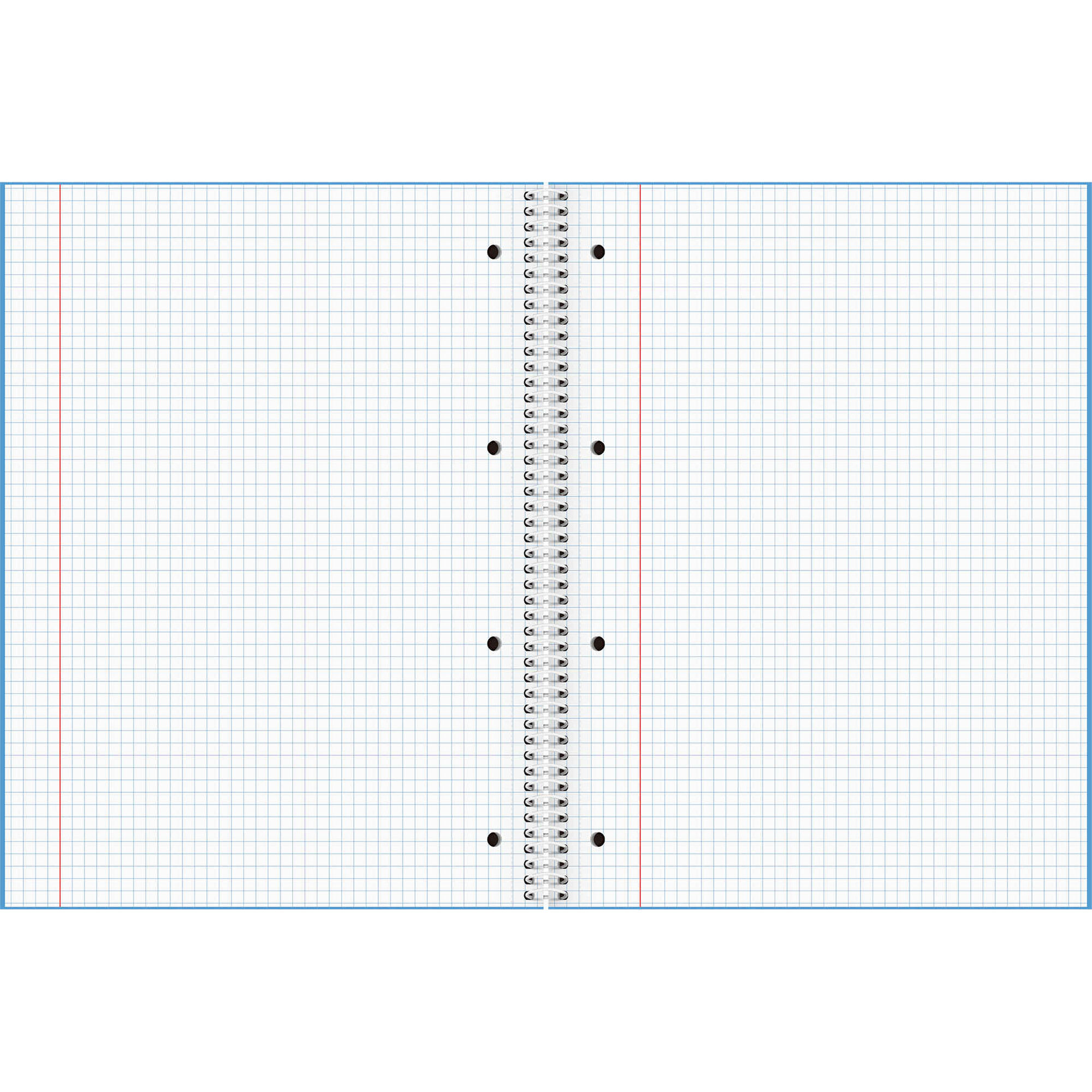 Caderno A4 100 Folhas Quadriculado (v&aacute;rias cores) Note!