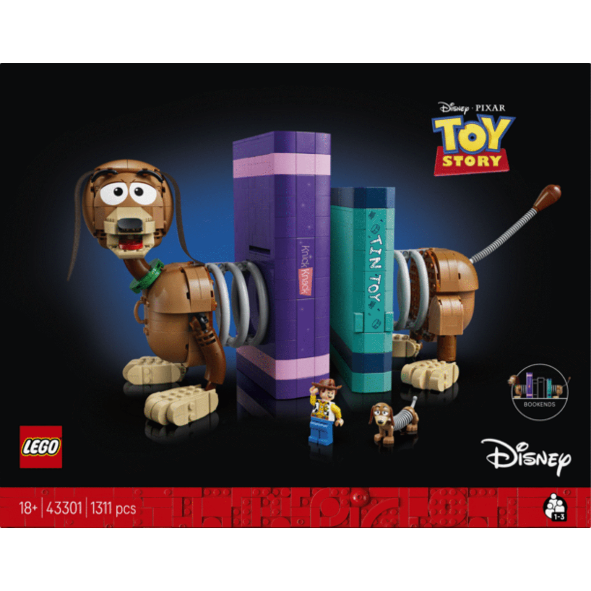LEGO Disney - Bookends do Slinky Dog de Toy Story - 43301