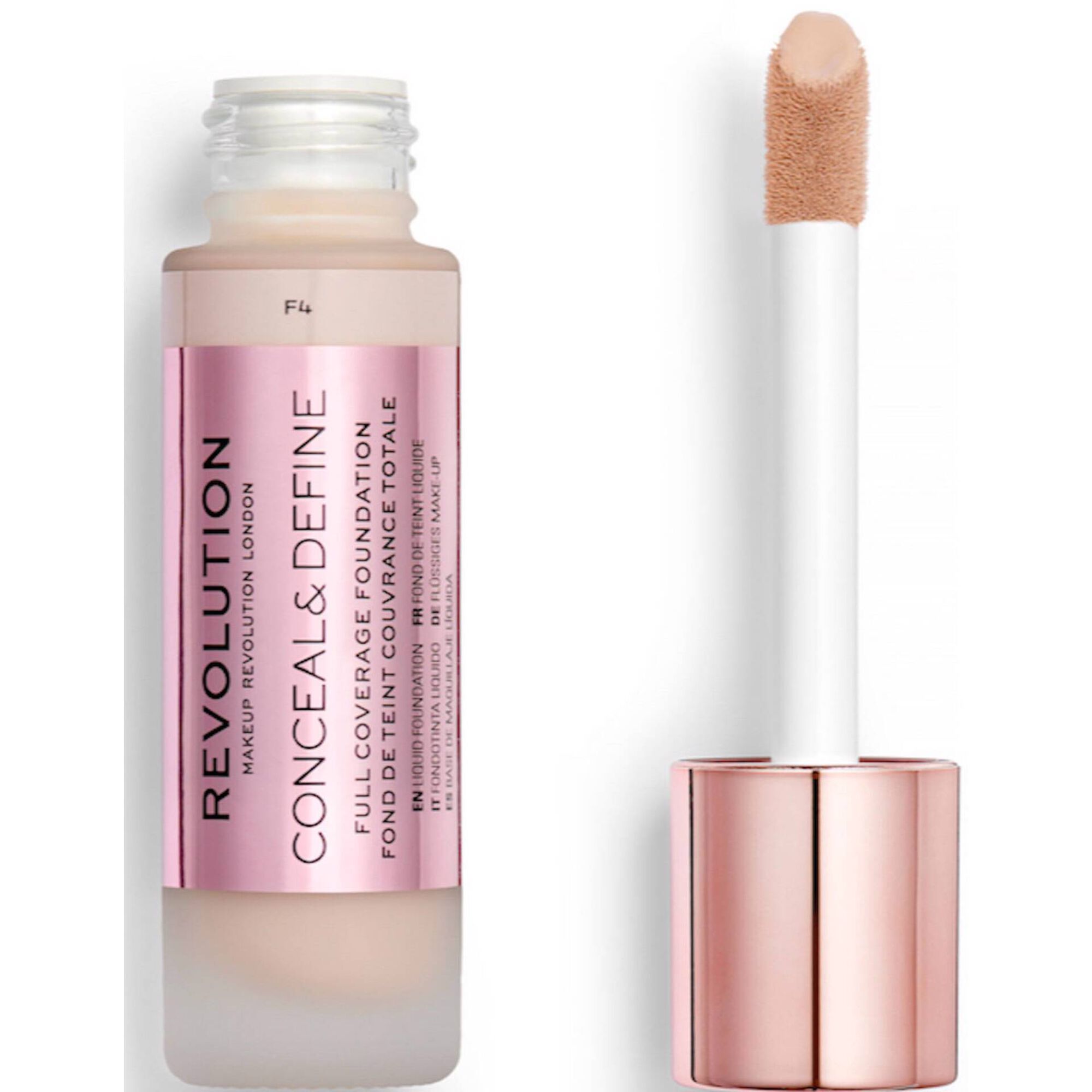 Base de Rosto Conceal & Define Foundation F4