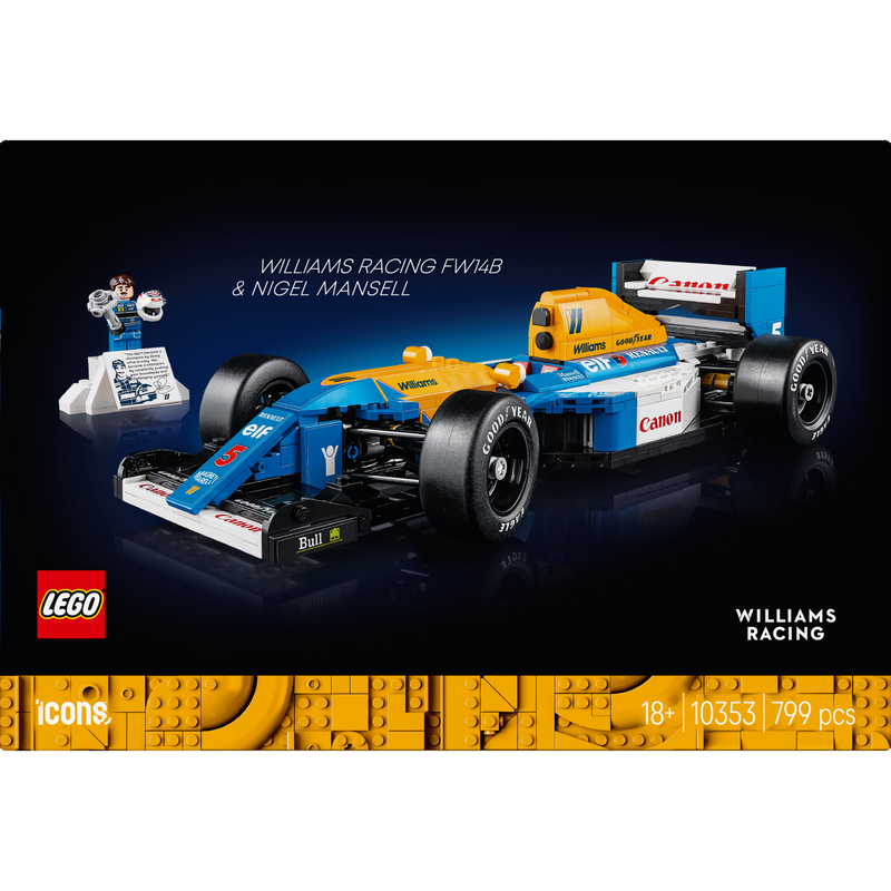 LEGO Icons - Williams Racing FW14B e Nigel Mansell - 10353
