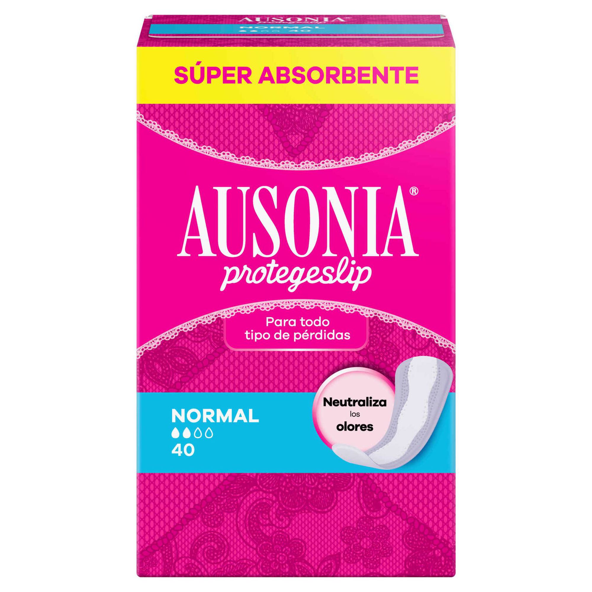 Pensos Diários Protegeslip Normal Pensos Diários Protegeslip Normal
