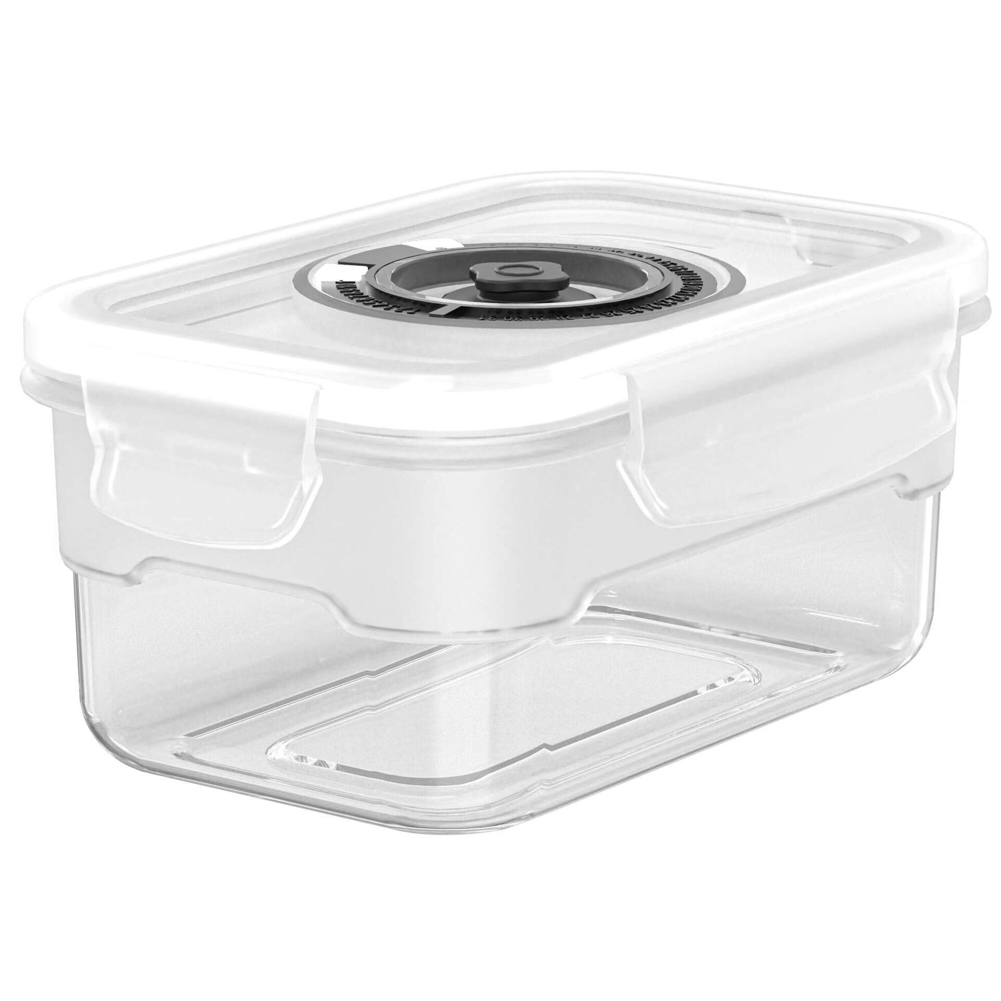 Conjunto 3 Caixas Pl&aacute;stico V&aacute;cuo com Bomba