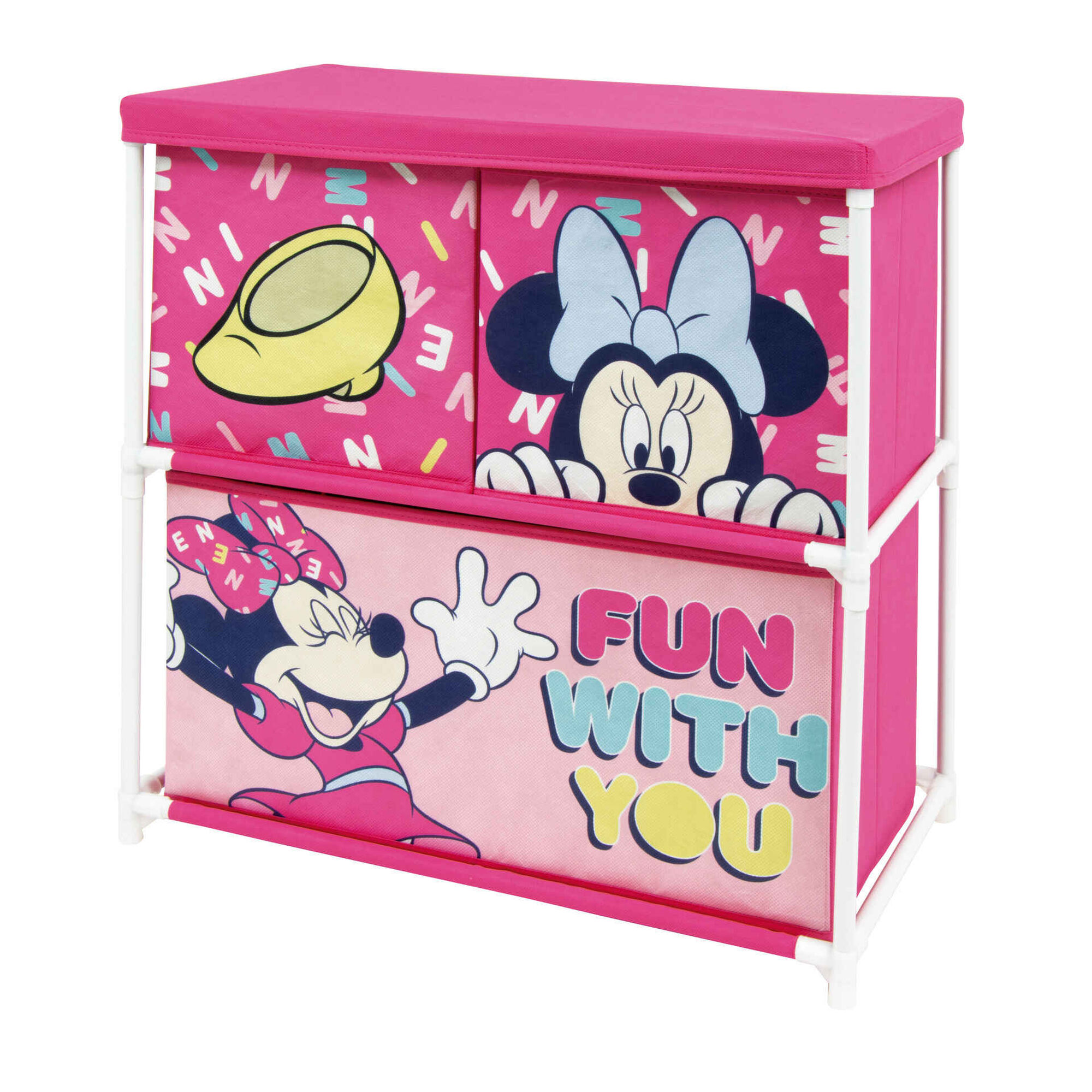 Estante com 3 Gavetas Minnie