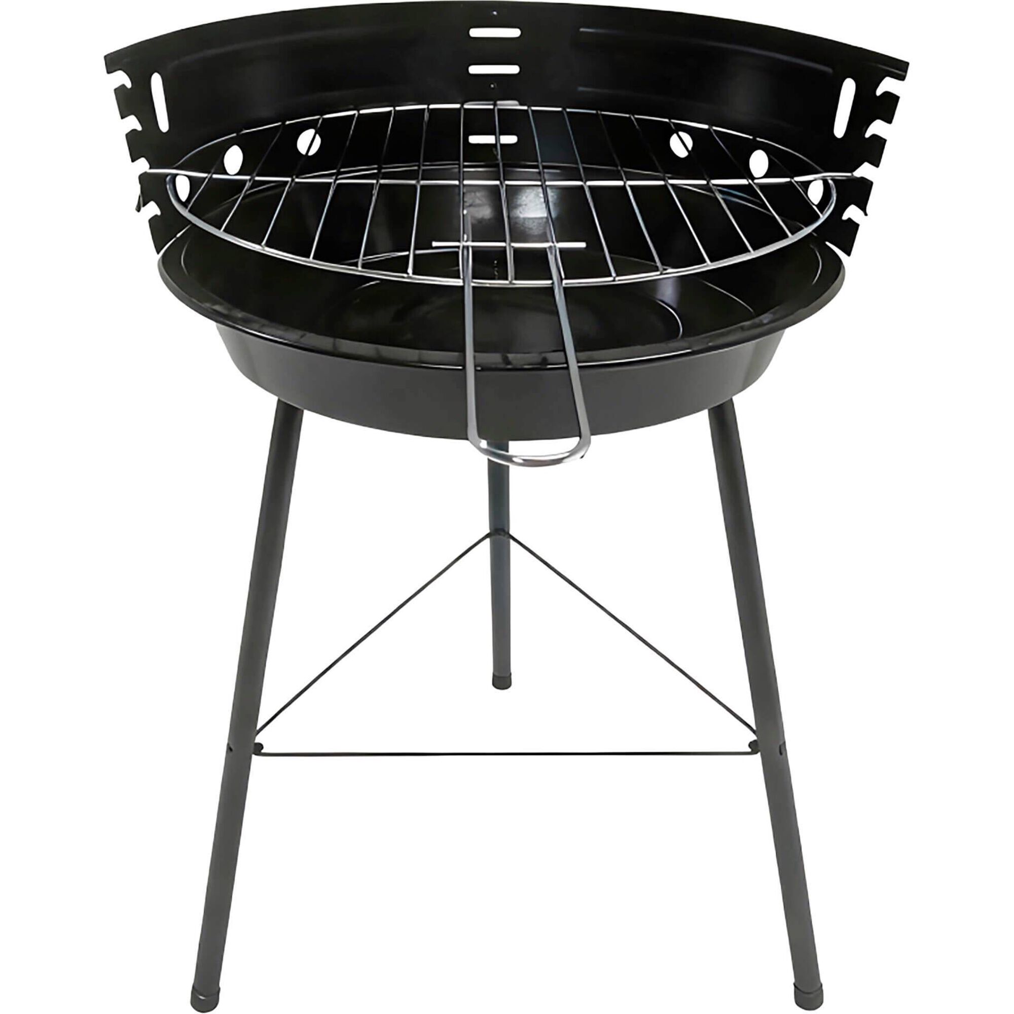 Barbecue Carv&atilde;o 33x54cm Preto Afurada BBQ Collection