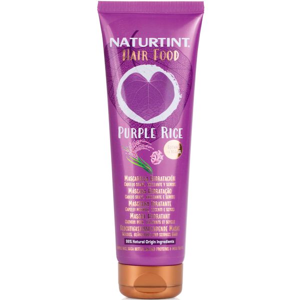 Máscara Cabelo Hair Food Purple Rice Naturtint