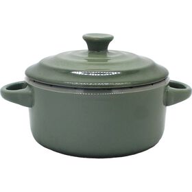 Mini Caçarola para Forno Grés 700ml Verde