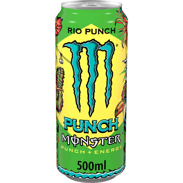 Bebida Energética em Lata Rio Punch Monster
