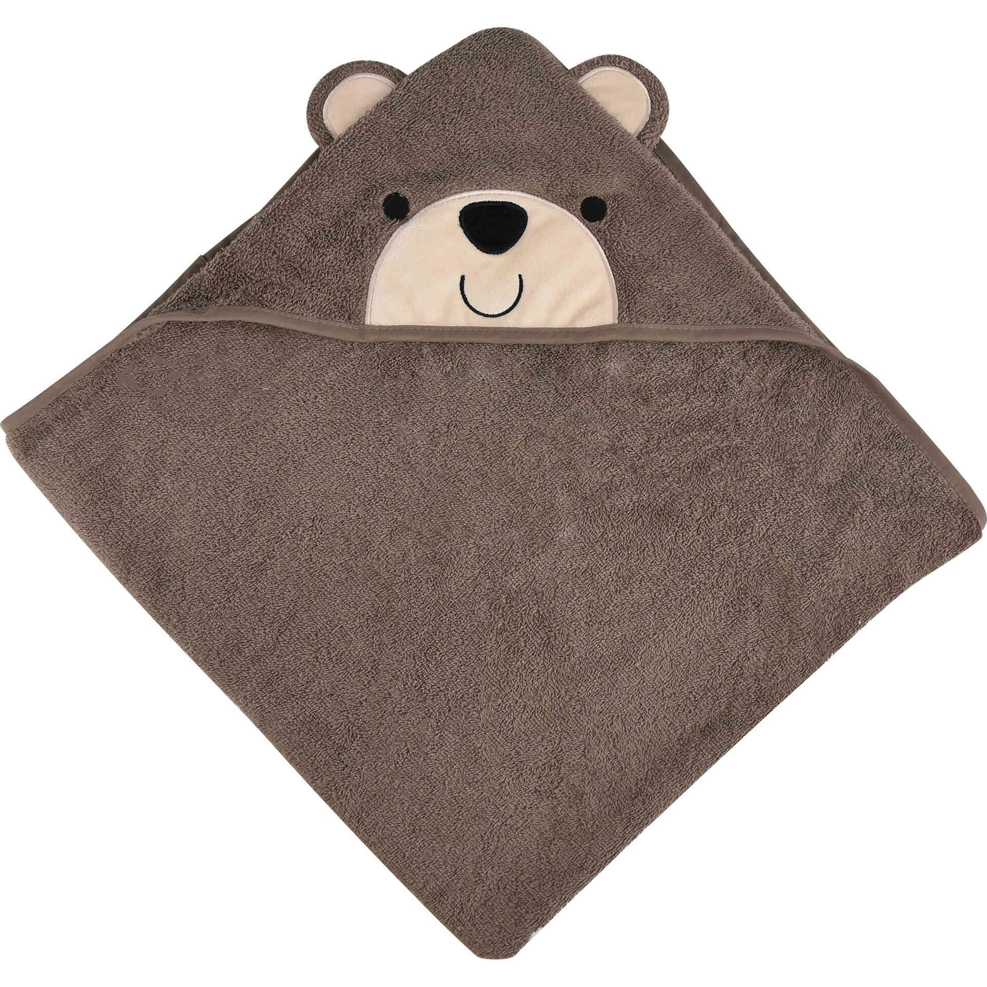 Toalha de Banho Capuz 80x80cm Urso Happy Bear