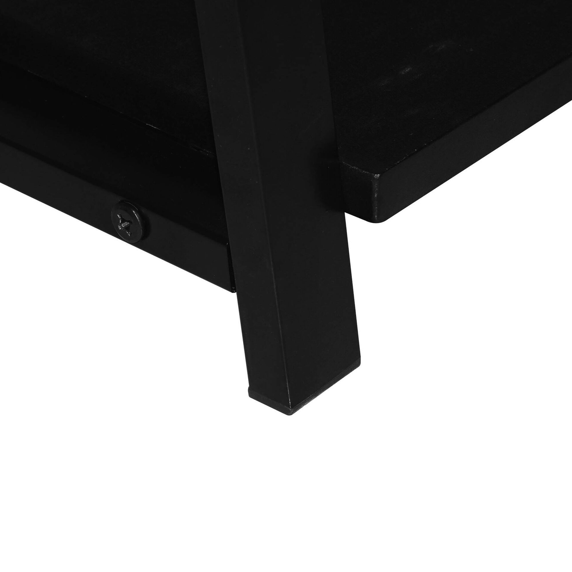 Secret&aacute;ria com Prateleiras 120x50cm Preta Kasa