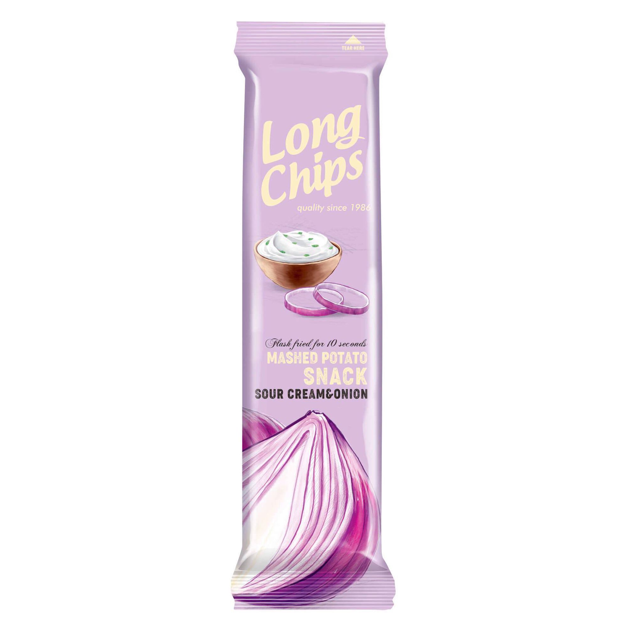 Snack Salgado Batata Creme e Cebola