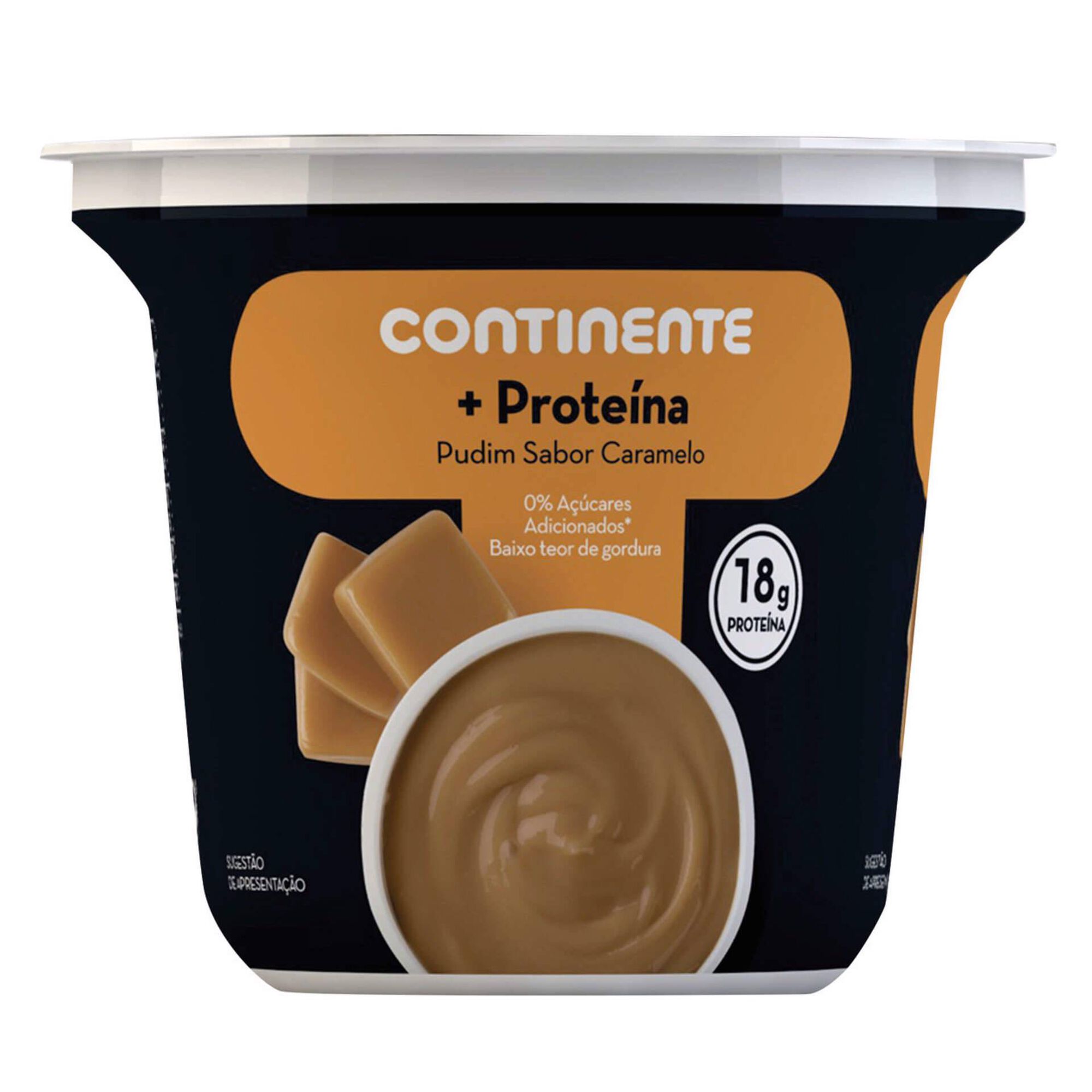 Pudim +Proteína Caramelo